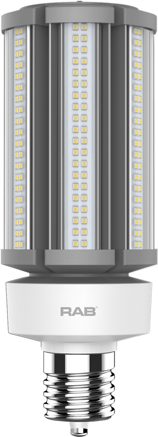RAB Lighting HID-54-EX39 54 Watt Ballast Bypass Post Top Lamp 100-277V - Replaces 200W MH