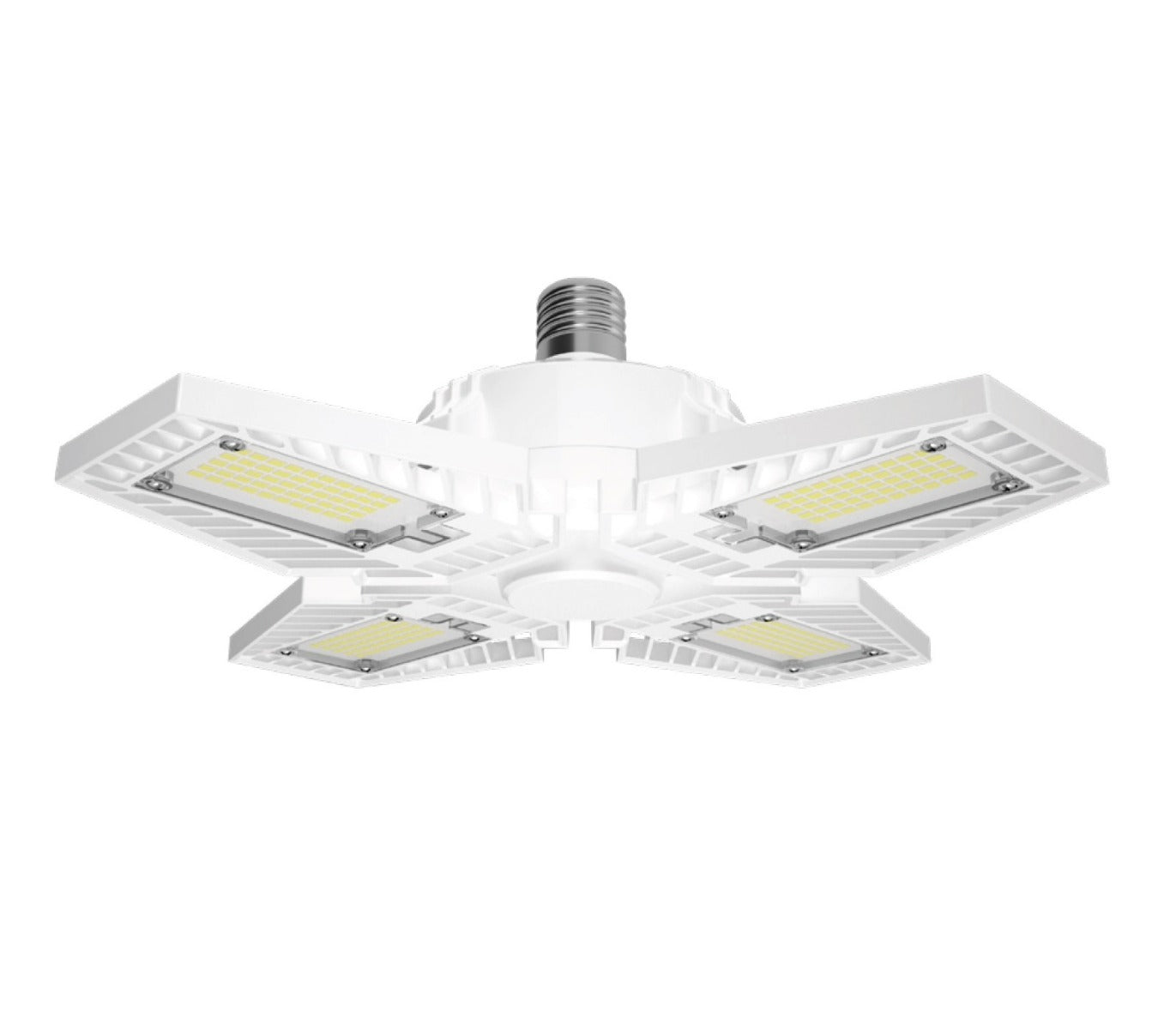 RAB Lighting HID-80-V-E26-850-BYP-GL 80W LED Ballast Bypass Garage Light Retrofit with Adjustable Panels Non-Dimmable 250W HID Equivalent