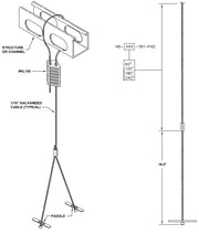 10ftHighBayHangingKit 10 ft 120