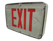 Mule Lighting HLWLEZU Single/Double Face LED Exit Sign for Hazardous Location