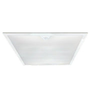 Litetronics HOPT Series Wattage and Color Adjustable LED High Ceiling Flat Panel Light Fixture with Sensor Socket