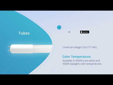 Toggled T312 3FT 12-Watt LED BLE Mesh Capable Direct Wire iQ® Tube Replaces T8/T12 Fluorescent - 2