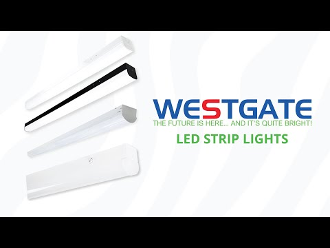 Westgate LSN-4FT Builder Series 4FT 40-Watt LED Narrow Strip Light Fixture Dimmable - 5
