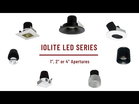 Nora Lighting NIOB-2RNB27XWW/10 2-Inch 14-Watt Iolite LED Round Bullnose Downlight 2700K - 2