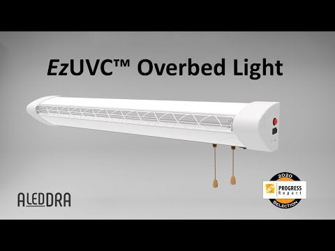 Aleddra AL-CLASSIC-OVERBED-UV-95W 2-in-1 UVC and Circadian Up/Down Overbed Light - 1