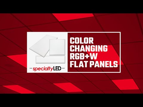Barron Lighting RGBWFP Series RGB and Tunable White LED Backlit Flat Panel - 3