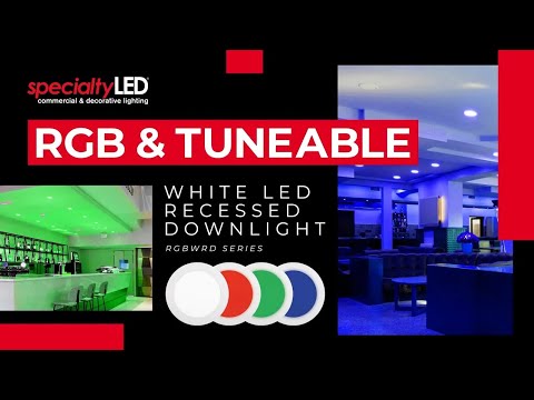 Barron Lighting RGBWRD Series RGB and Tunable White LED Recessed Downlight - 2