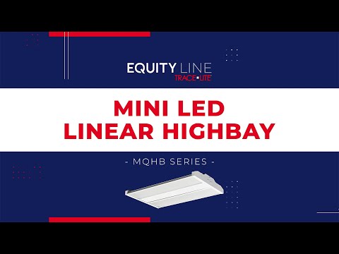 Barron Lighting MQHB Series Wattage and Color Adjustable Mini LED Linear Highbay Light Fixture Dimmable - 4