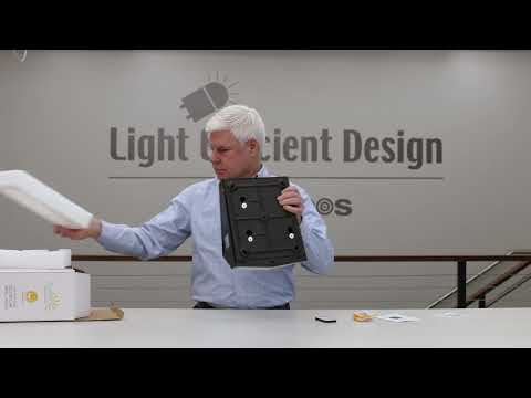Light Efficient Design SL-SWL LED Off-Grid Solar Wall Pack Light 4000K up to 150W HID Equivalent - 1