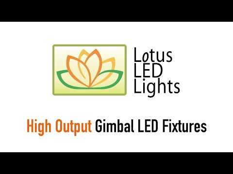 Lotus LRG3-3018K-HO-4RSL 4-Inch Dim-to-Warm 11-Watt High Output LED Round Sloped Regressed Gimbal Light Fixture Dimmable Replaces 90W Halogen
