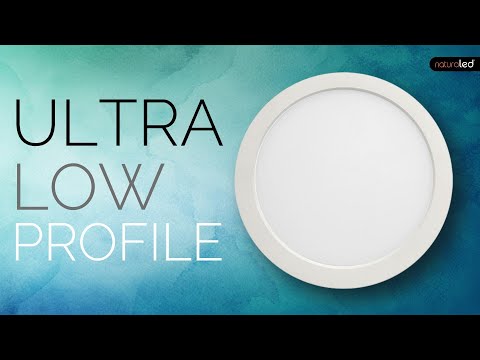 NaturaLED LED12FMD-96L 12-Watt LED 12-Inch Flush Mount Disk Light Dimmable 100W Equivalent