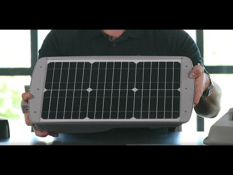 Light Efficient Design RP-SAL LED Solar Adjustable Area Light Fixture Replaces up to 70W - 250W MH - 2