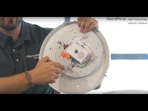 RemPhos RP-DRD Flex Watt & Flex Color LED Decorative Flush Mount Drum Fixture Dimmable - 2