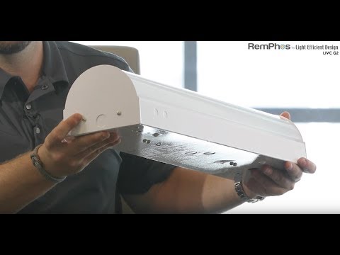 Remphos RPT-P-LIVC-G2 Flex Watt & Flex Color LED Linear Stairwell Fixture Dimmable - 2