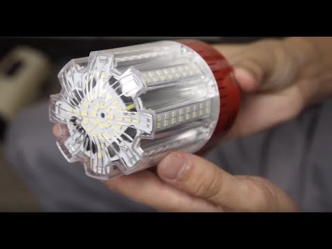 Light Efficient Design LED-8929M57-HAZ 24 Watt Hazardous Location LED Post Top Retrofit Lamp EX39 Replaces 150W HID - 3