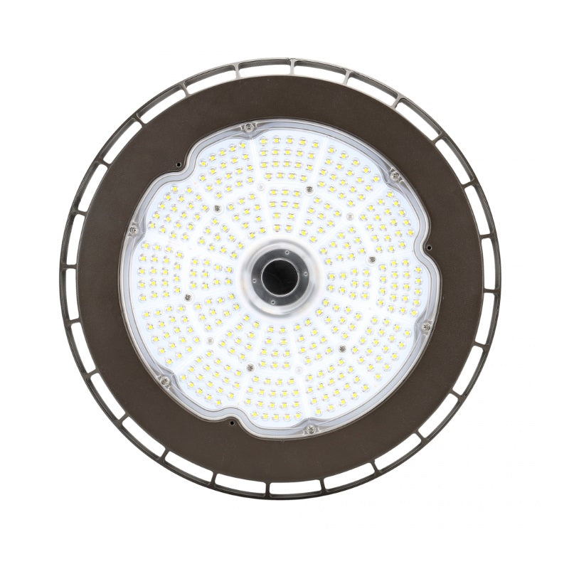 SLG Lighting HR DLC Premium Listed LED Round High Bay Fixture 5000K Gen 3