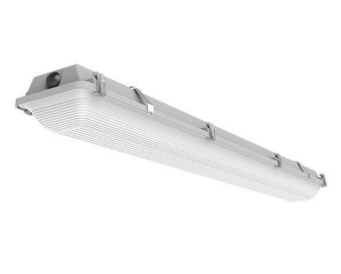 ILP HZV4-U-RAFL DLC Premium 4FT Hazardous Location Linear Vapor Tight Fixture Dimmable with Ribbed Acrylic Frosted Lens