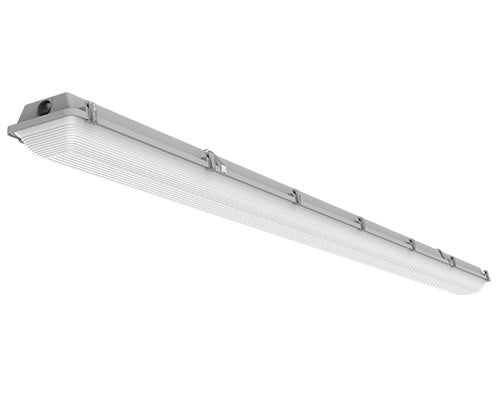 ILP HZV8-U-RAFL DLC Premium 8FT Hazardous Location Linear Vapor Tight Fixture Dimmable with Ribbed Acrylic Frosted Lens