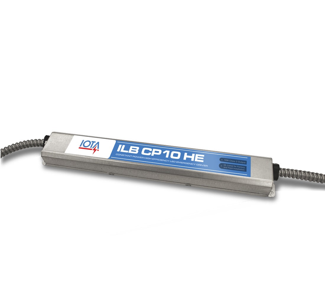 IOTA ILB CP10 HE A M5 10 Watt High Efficiency Constant Power Emergency Backup LED Driver Title 20 - 2