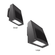 ILP SWP Series LED Color Selectable Slim Low-Profile Wall Pack Light Fixture Dimmable Replaces up to 320W MH