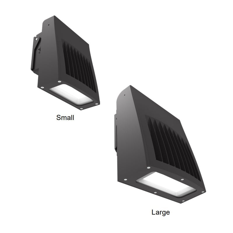 ILP SWP Series LED Color Selectable Slim Low-Profile Wall Pack Light Fixture Dimmable Replaces up to 320W MH