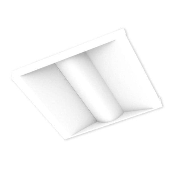 ILP Value Select VST DLC Premium LED Lumen and Color Selectable 2x2 Volumetric Troffer Light Fixture Dimmable