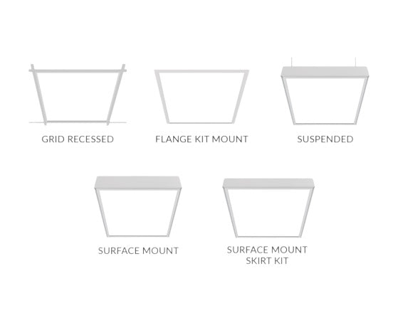 ILP VPAN Select LED Back Lit Flat Panel Mounting Options