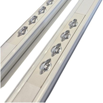 GE Lighting ELV3SC6050CS 60 Inch Immersion Elite Gen 3 Standard Compact Vertical LED Cooler Refrigerator Display Light 5000K