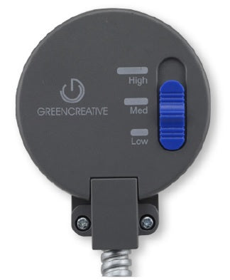 Green Creative INFT8/DIM010UNV 8.5/12/17 Watt 8-Inch Innofit Gen 2 Series Retrofit Downlight Dimmable - Selectable Lumen Output