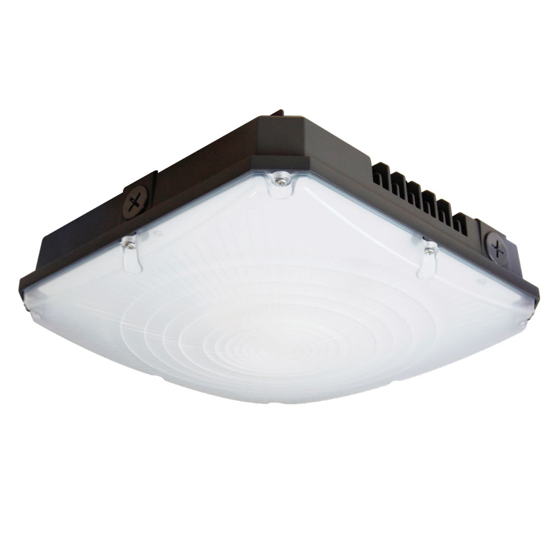 Jarvis Lighting CL-G2 10-Inch Selectable Wattage and Color Square Surface Mount Garage Canopy Light Fixture Dimmable