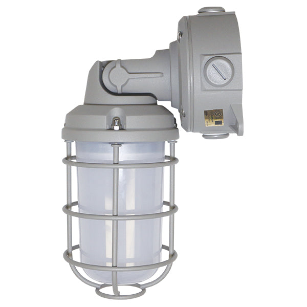 Barron Lighting JJL-30 30 Watt LED Vaportight Jelly Jar Fixture with Adjustable Knuckle