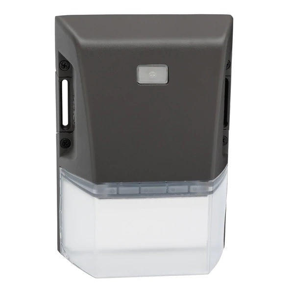 Jarvis Lights JMP-2ML3-30K/40K/50K-BRZ Wattage and Color Selectable Small LED Wallpack Fixture with Built-in Photocell