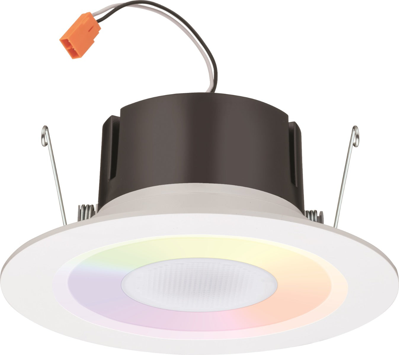 Juno Lighting J6SLC RGBW MW M6 6-Inch Smart Speaker LED Downlight Retrofit Trim Kit Dimmable 65W Equivalent
