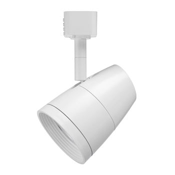 Juno Lighting R600L G2 Dimmable 9.5W LED Trac Head in White with General Flood Optic, 2700K, 50W Equivalent