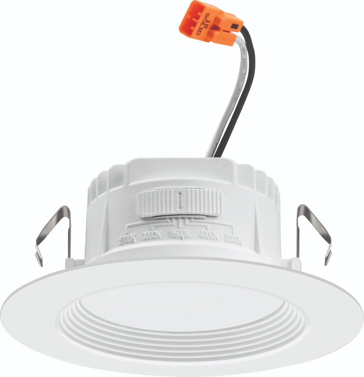 Juno Lighting RB4 SWW5 MW M6 4-Inch Switchable Baffle Downlight Retrofit