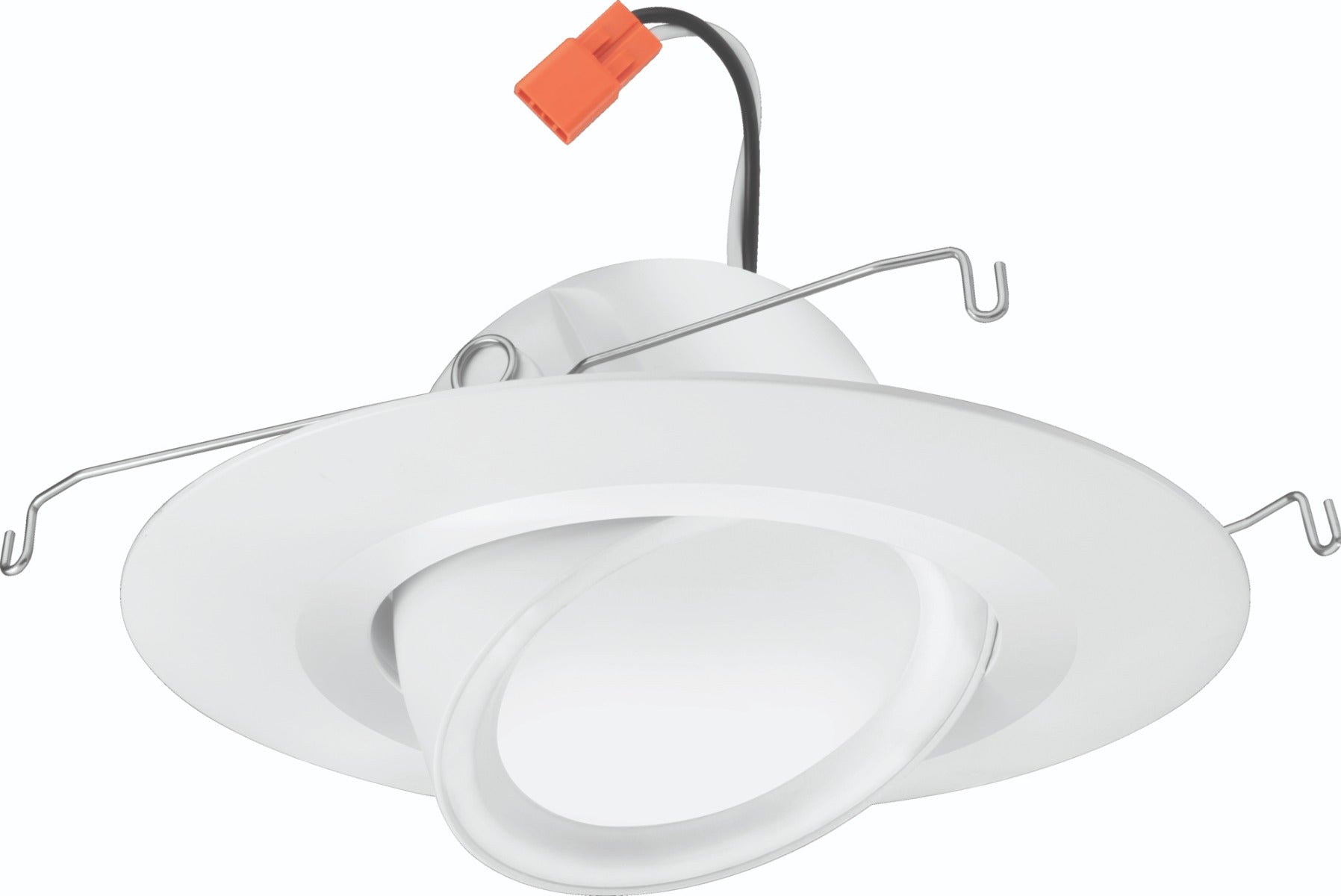 Juno Lighting RB56A SWW5 MW M6 RetroBasics™ 5/6-Inch Switchable Adjustable Downlight Retrofit