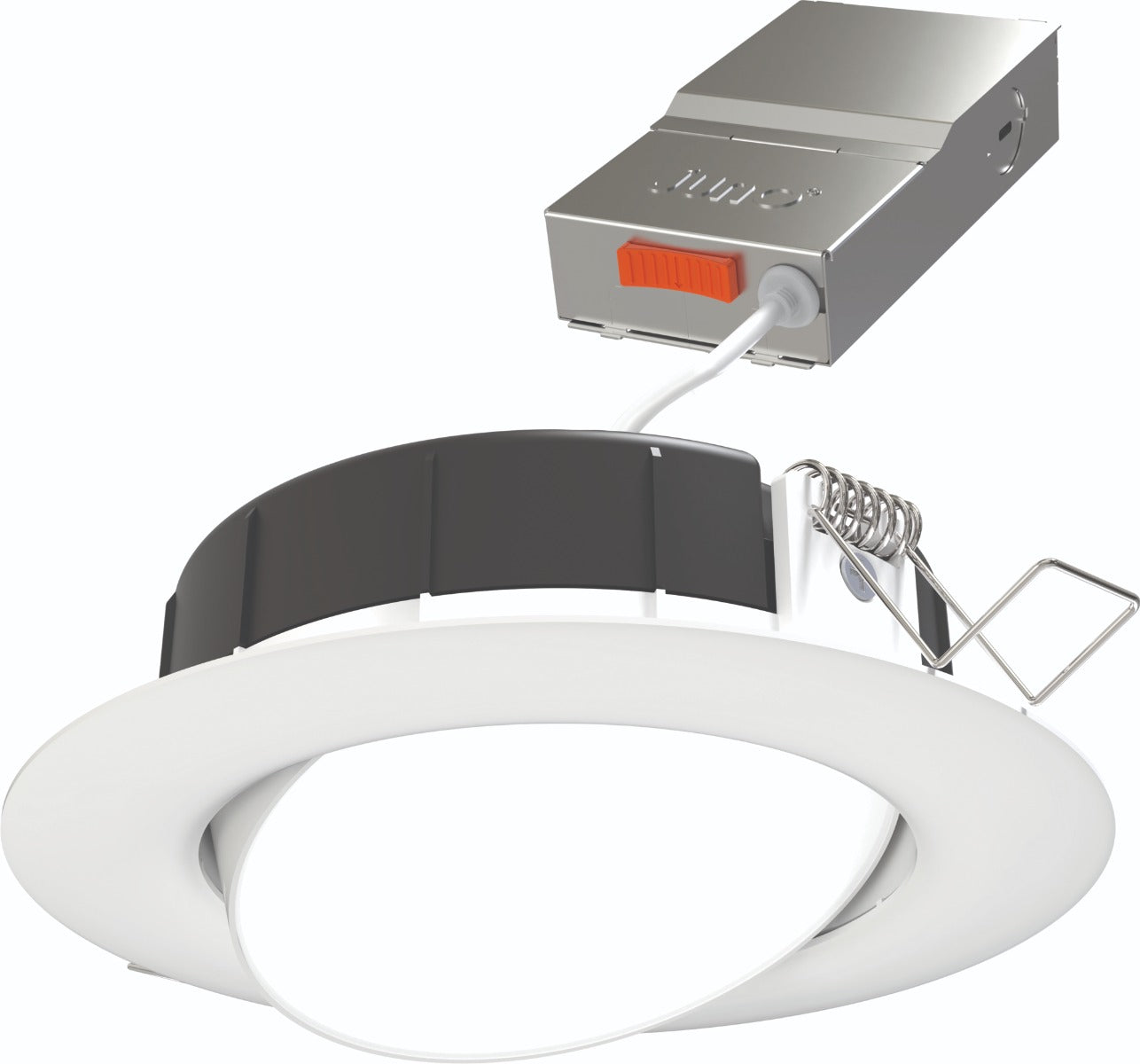 Juno Lighting WF4 ADJ SWW5 90CRI MW M6 10-Watt Switchable White LED 4-Inch Adjustable Canless Wafer Downlight 65W Equivalent - 3