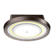 Keystone KT-CLED25PS-S2-OSH-8CSB-VDIM Power and Color Selectable LED 8-Inch Round Canopy Light Fixture Dimmable with Optic Swap