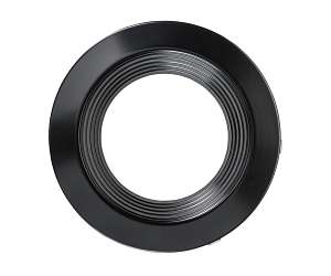 Keystone KT-RDLED-6A-MB-TRIM 6-Inch Matte Black A-Series Interchangeable Trim for Recessed LED Downlights