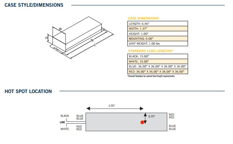 Keystone KTEB-221PS-1-TP Residential Use Only Electronic Ballast 2x F21T5 - 6