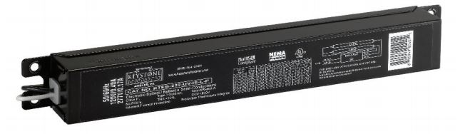 Keystone KTEB-232-UV-IS-L-P T8 Instant Start High Efficiency CEE Approved Electronic Ballast 2 Lite F17/25/32 T8 NEMA Premium Reduced Output 0
