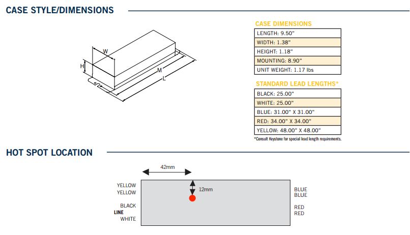 Keystone KTEB-232-UV-PS-N-P T8 Program Start High Efficiency Electronic Ballast 2 Lite F17/25/32 T8 NEMA Premium Standard Output - 1