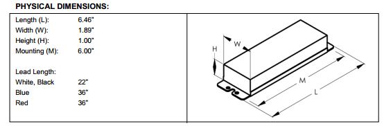 Keystone KTEB-240-1-TP Residential Use Only Electronic Ballast 2x F40T12 - 3