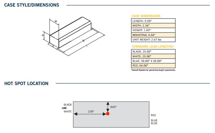 Keystone KTEB-286HO-UV-IS-N T8 Standard Electronic Ballast 2 Lite F96T8HO Electronic Ballast Instant Start - 4