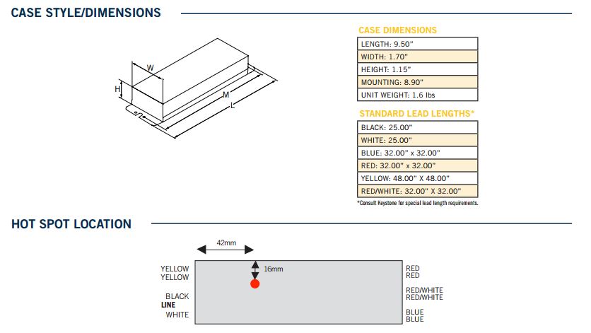 Keystone KTEB-232-UV-PS-H-P T8 Program Start High Efficiency CEE Approved Electronic Ballast 2 Lite F17/25/32 T8 NEMA Premium High Output - 4
