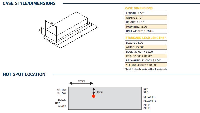 Keystone KTEB-332-UV-PS-N-P T8 Program Start High Efficiency Electronic Ballast 3 Lite F17/25/32 T8 NEMA Premium Standard Output - 1