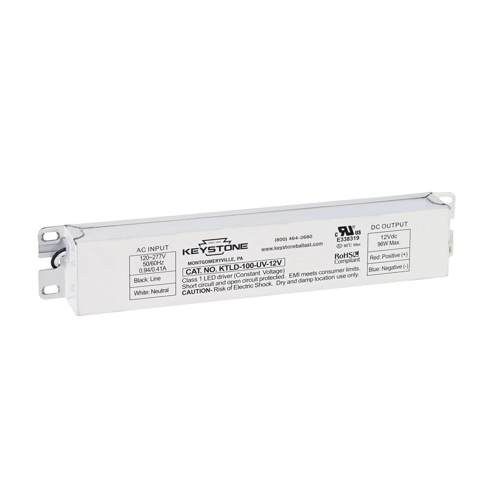 Keystone KTLD-100-UV-12V-CP 100-Watt Constant Voltage Standard Case LED Driver