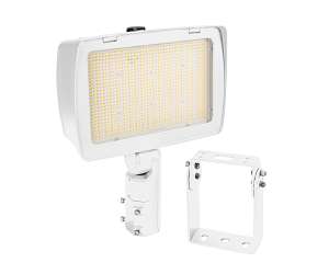 Keystone KT-FLED290PS-R4-OSF-UNV-8CSB-VDIM-W Wattage and Color Selectable High Power LED Floodlight Fixture with Optic Swap Replaces 1000W MH