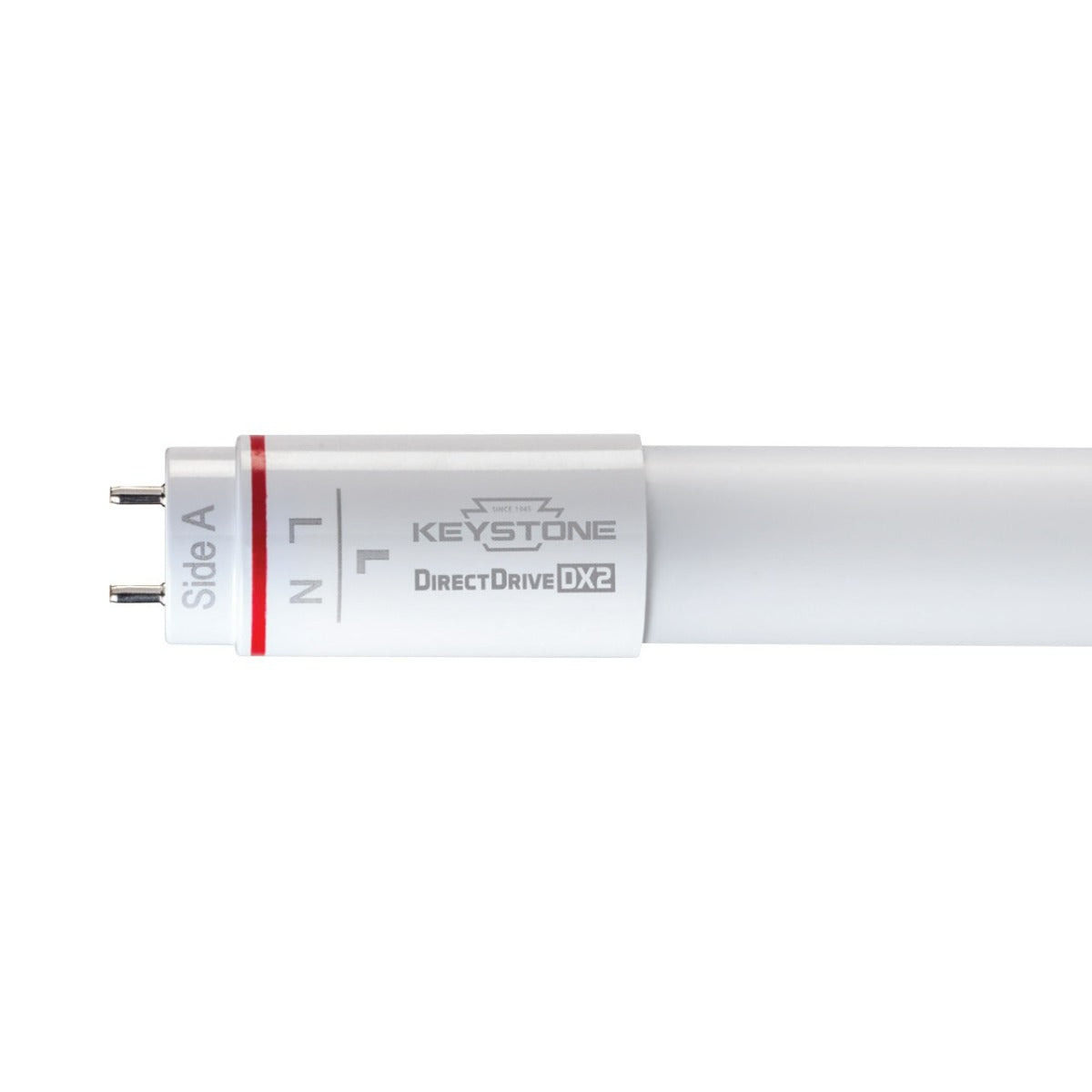 Keystone KT-LED18.5T8-48GC–840-DX2 18.5 Watt  4-Foot T8 LED Linear DX2 Single and Double Ended Wiring Tube Lamp 4000K