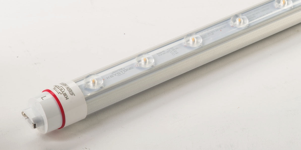 Keystone KT-LED13T8-60P1S Sign Hero 13 Watt 60IN 180 Deg Single-Sided LED Sign Tube - 1
